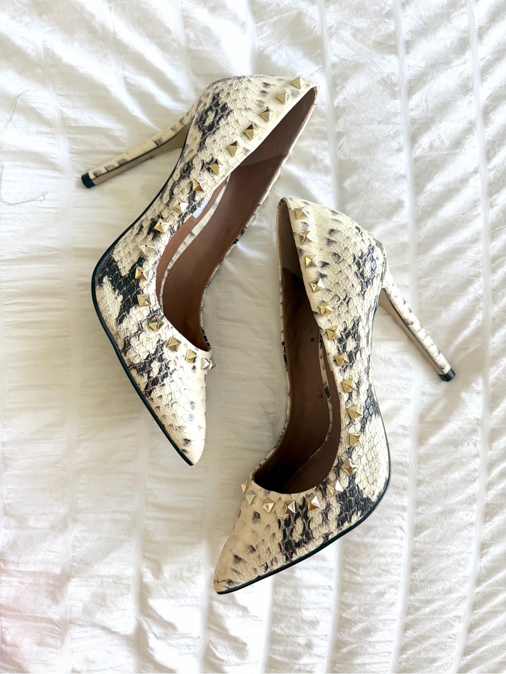 Steve Madden snakeskin pumps Proto-s - Picture 3 of 4